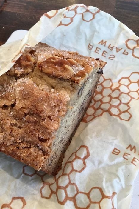 A reviewer photo of bread wrapped in beeswax food wrap