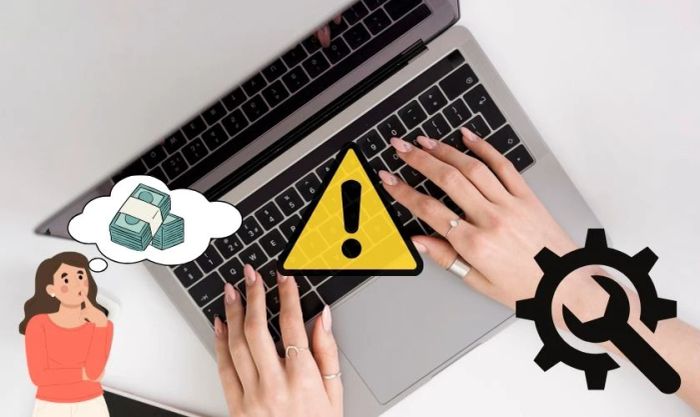 Sửa bàn phím laptop bị liệt, kẹt phím hết bao nhiêu tiền?