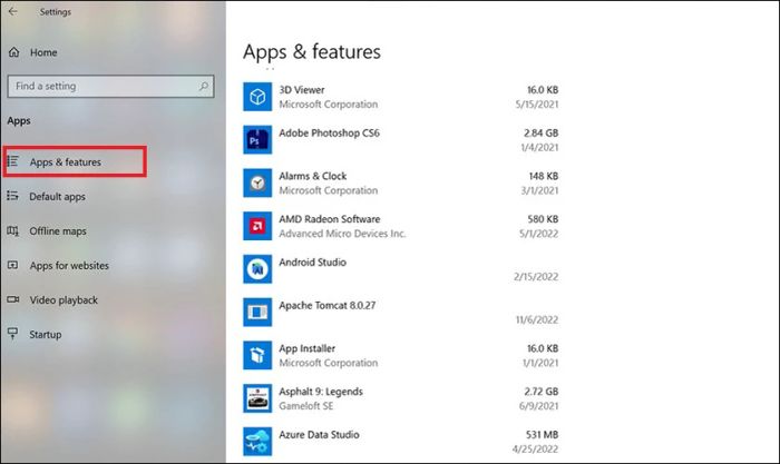 Cách gỡ cài đặt phần mềm, ứng dụng không sử dụng khi laptop bị chậm