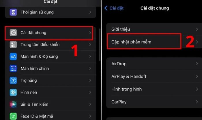 Cập nhật phiên bản hệ điều hành mới nhất để đảm bảo thiết bị hoạt động mượt mà hơn.