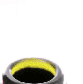 Gif showing the process of inserting the plastic cork and using the pump to extract excess air