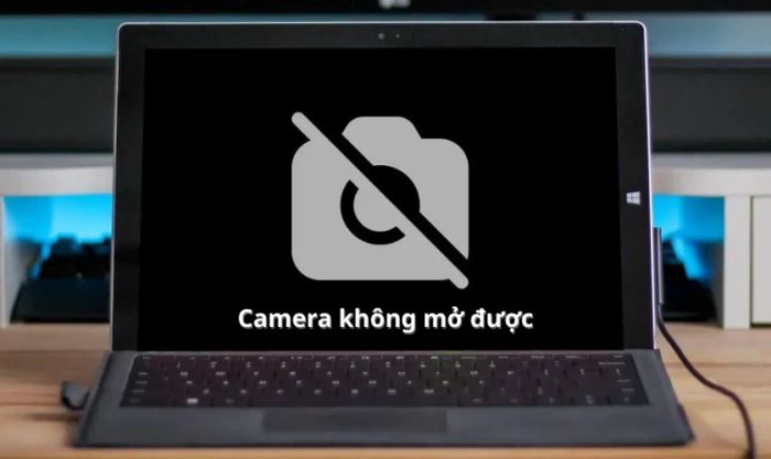 Lỗi camera laptop không mở được, không hiển thị hình ảnh trên Windows 7/10/11