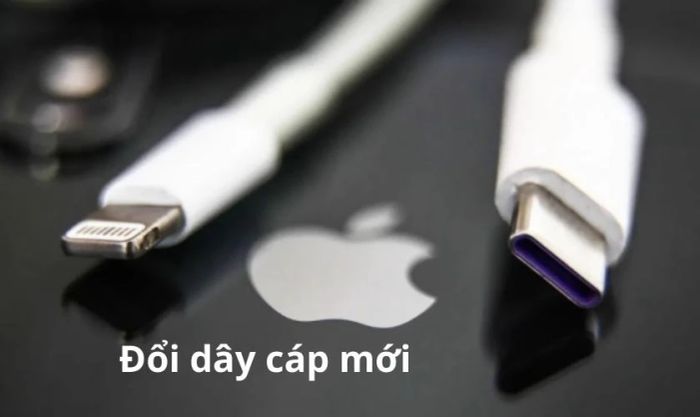 Khắc phục lỗi 4013 khi Restore iPhone bằng cách thay cáp USB khác
