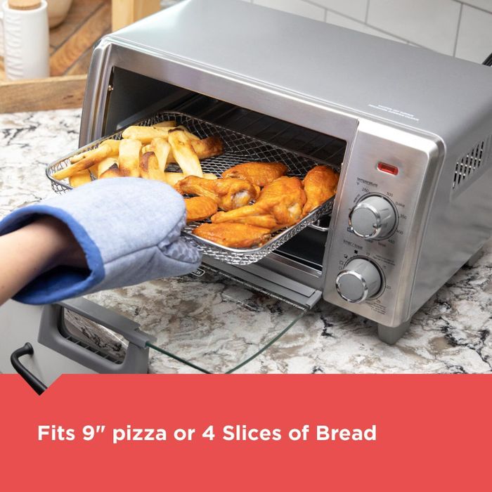 The multifunctional toaster oven and air fryer