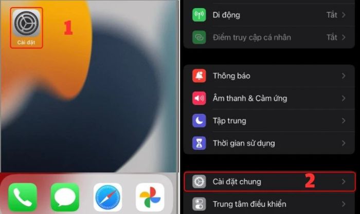 Khôi phục cài đặt gốc khi iPhone bị mất tiếng