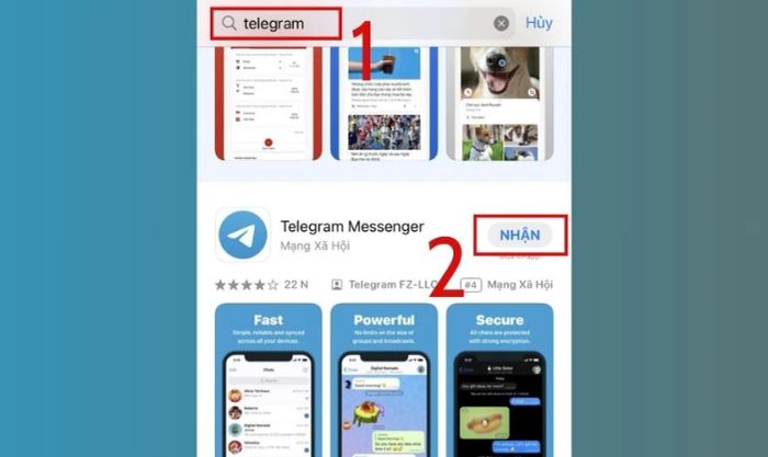 Gỡ cài đặt và cài lại Telegram khi gặp lỗi không thể gửi tin nhắn.