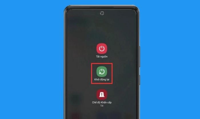 Khởi động lại để khắc phục Instagram không thể thả cảm xúc tin nhắn được với