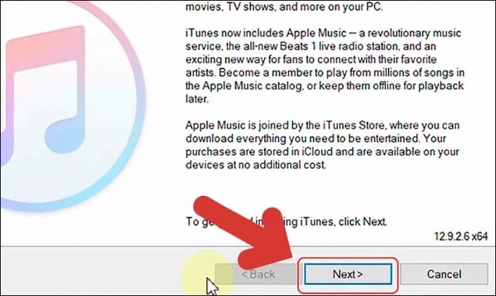 Tiếp tục, bạn nhấn Next khi iPhone vẫn không lên nguồn.