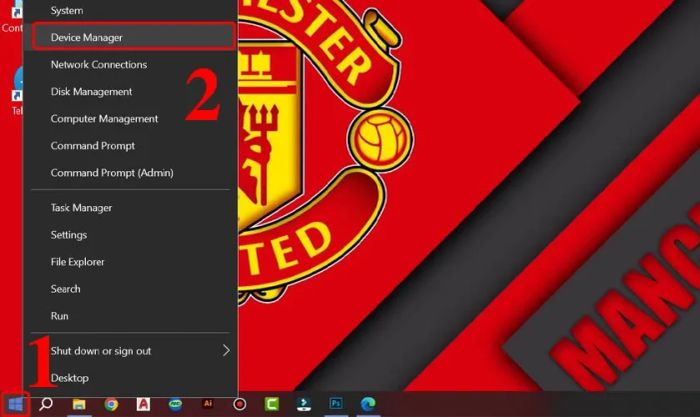 Cập nhật driver và card màn hình trên Windows 10