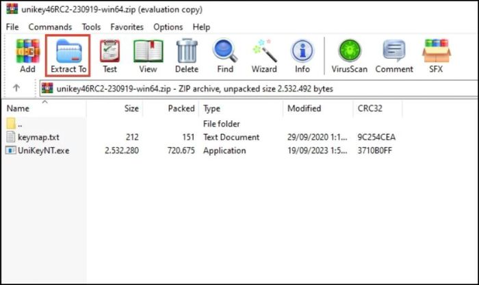 Các bước sử dụng tính năng Keep Broken Files để khắc phục lỗi không giải nén được file RAR