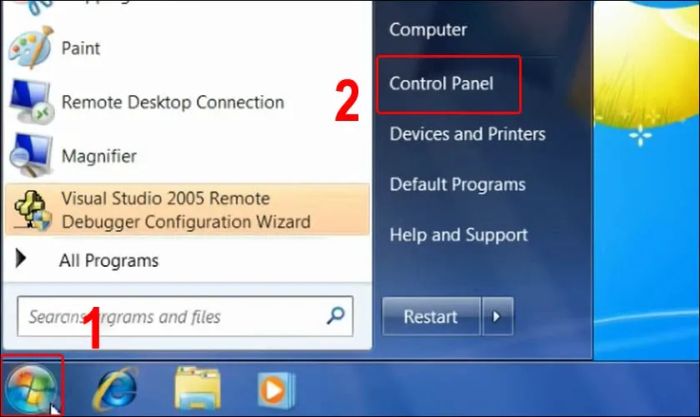 Cập nhật driver và card màn hình trên Win 7