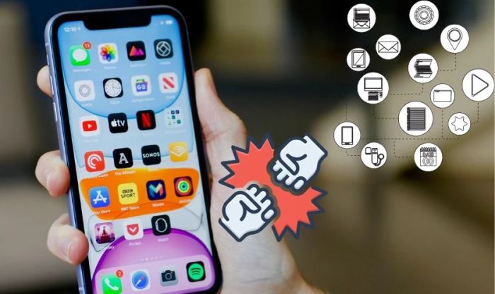 Lỗi Reset Counter trên iPhone do cài đặt phần mềm không tương thích