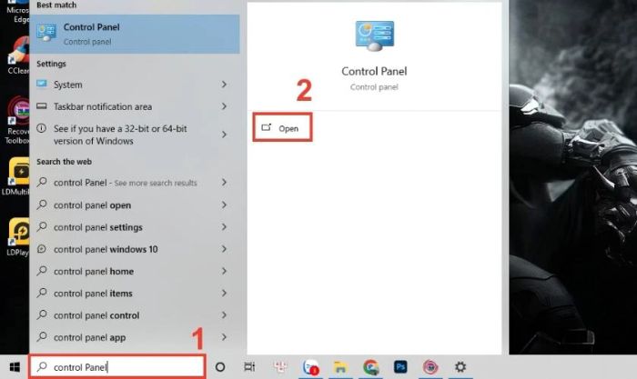 Vô hiệu hóa Firewall để sửa lỗi không giải nén được file RAR trên máy tính