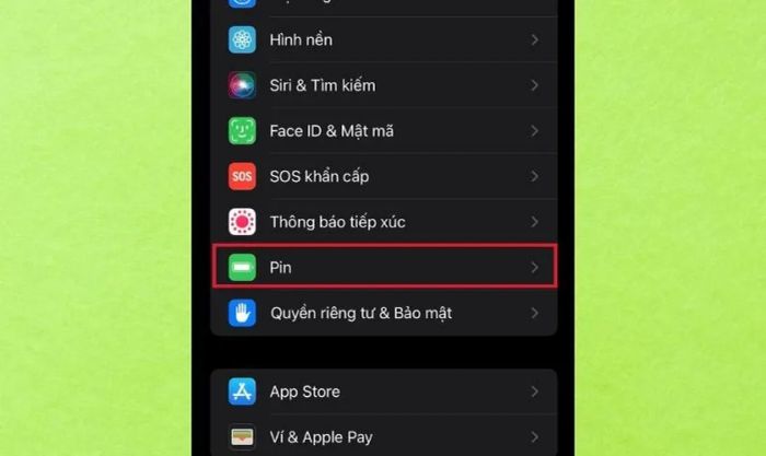 Tắt chế độ tiết kiệm pin khi iPhone bị lỗi không nhận được thư trong Gmail