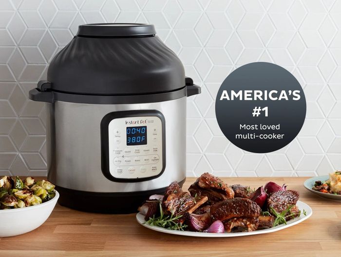 brand image of the Instant Pot pressure cooker