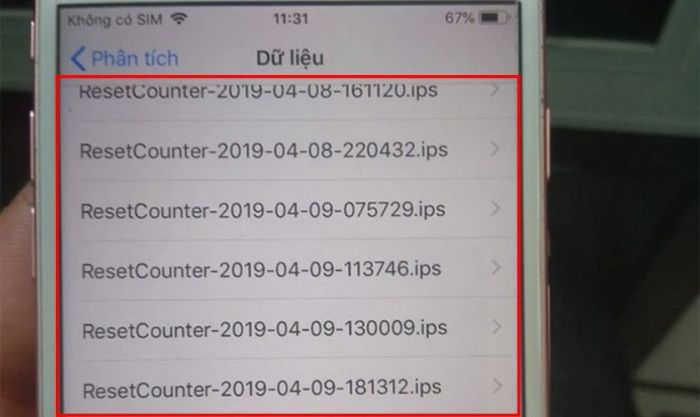Lỗi Reset Counter trên iPhone là gì?