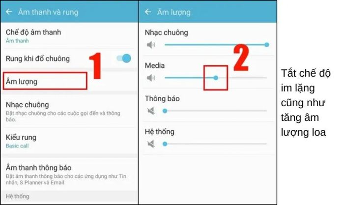 Cách sửa lỗi loa ngoài điện thoại Samsung không phát âm thanh