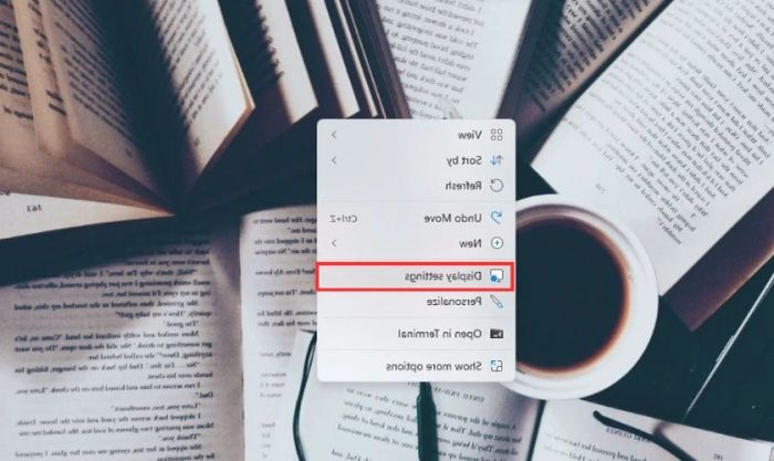Cách khôi phục màn hình máy tính bị xoay ngược trên Win 11