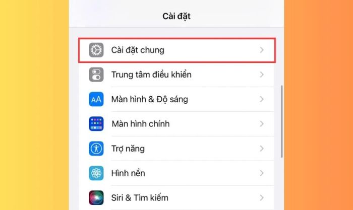 Cập nhật iOS nếu iPhone không hiển thị điểm truy cập cá nhân