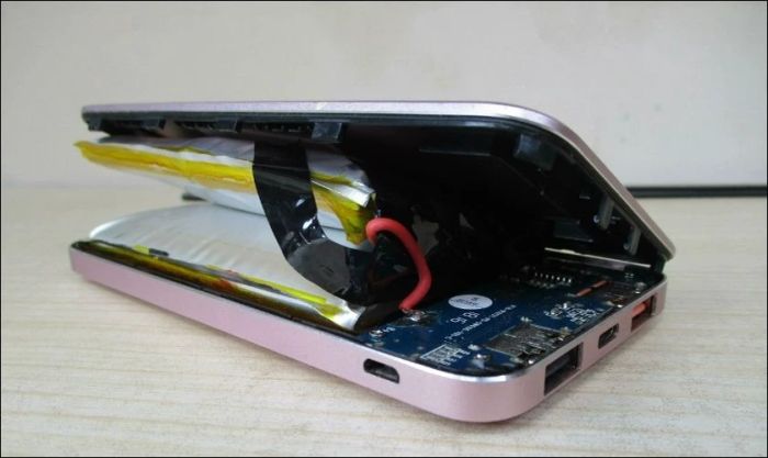 Pin sạc dự phòng bị phồng có thể gây nổ không?