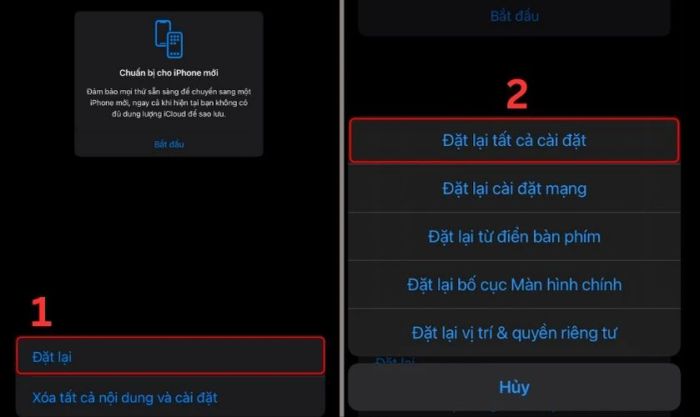 Cách thực hiện đặt lại cài đặt trên iPhone 13 Pro Max