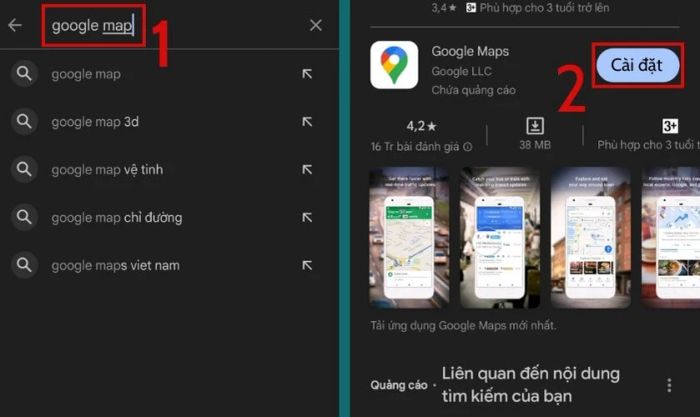 Cài đặt lại Google Maps để khôi phục chức năng GPS