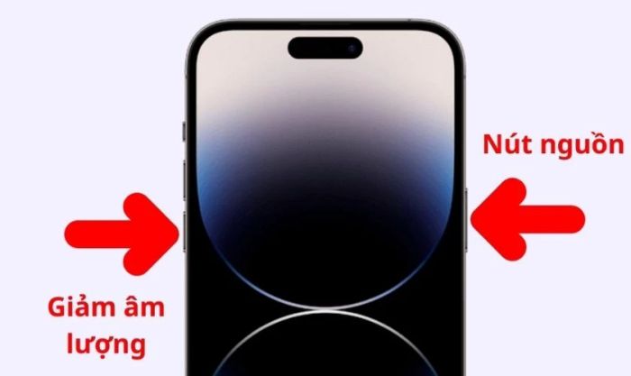 Khởi động lại iPhone 14 Pro Max