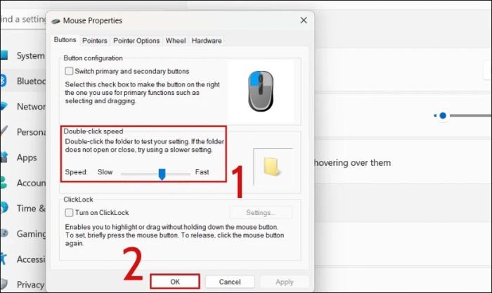 Kéo thanh Speed để điều chỉnh