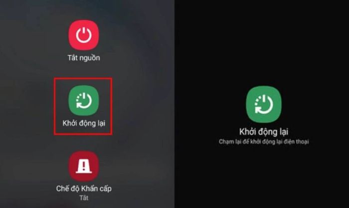Giải pháp khởi động lại khi màn hình Samsung bị trắng xóa