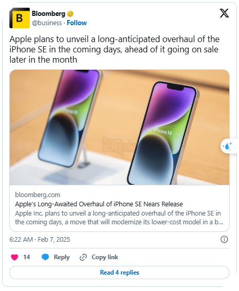 iPhone SE 4 được thiết kế lại có thể ra mắt vào tuần tới với những thay đổi đáng kể và tích hợp các tính năng AI tiên tiến.