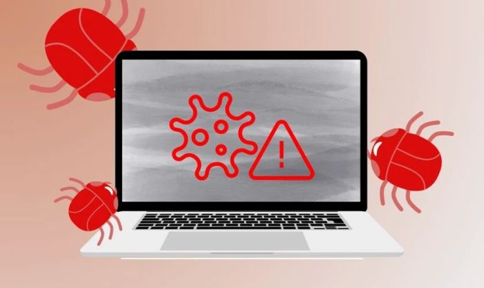 Chuột laptop bị đơ do virus xâm nhập
