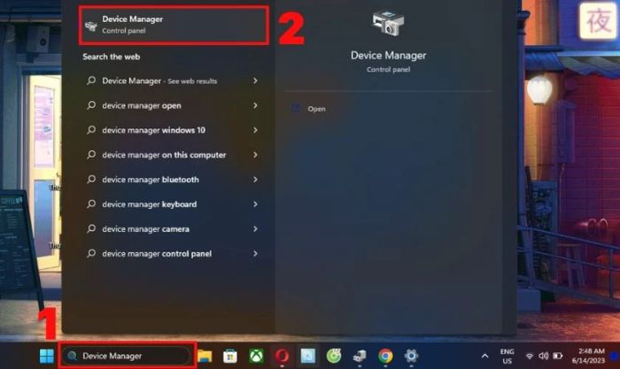 Các bước để cập nhật Driver WiFi trên laptop