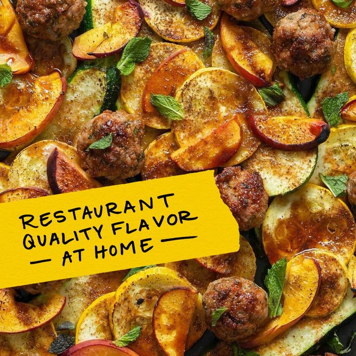 A dish topped with the seasoning.