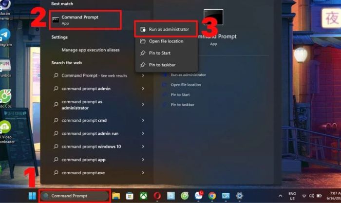 Làm mới địa chỉ IP để khôi phục kết nối WiFi trên laptop