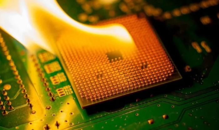 CPU bị quá nóng là nguyên nhân khiến máy tính bị treo
