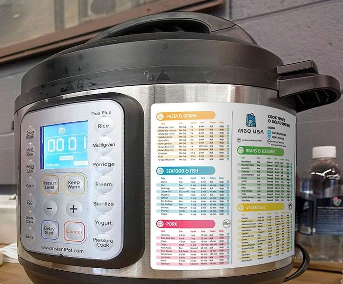 The Instant Pot Magnetic Cheat Sheet Set