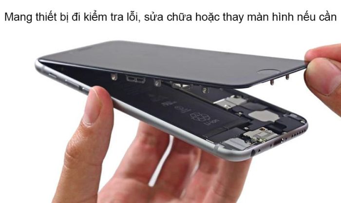 Đưa thiết bị đến trung tâm bảo hành hoặc cửa hàng sửa chữa để kiểm tra