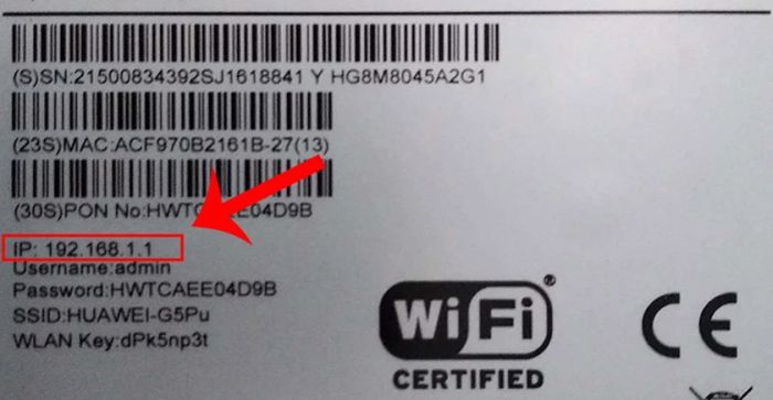 Không thể truy cập vào 192.168.1.1 khi trong khu vực chỉ có một modem