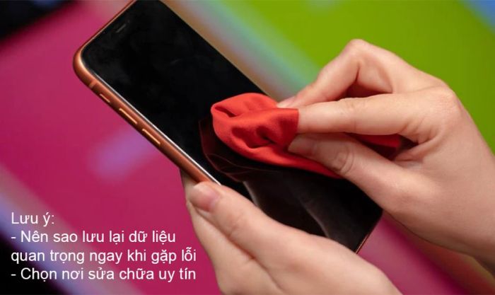 Đưa thiết bị đến trung tâm bảo hành hoặc cửa hàng sửa chữa để kiểm tra