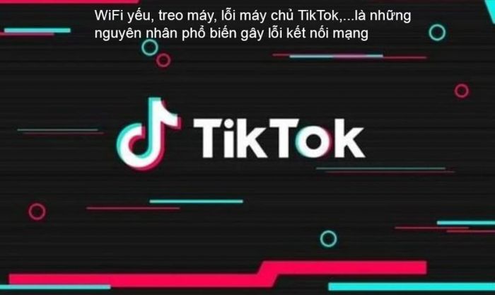 Nguyên nhân gây ra lỗi TikTok không kết nối mạng, gặp phải vấn đề về mạng hoặc tải chậm