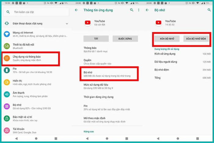 Khắc phục lỗi không hiển thị hình ảnh trên YouTube