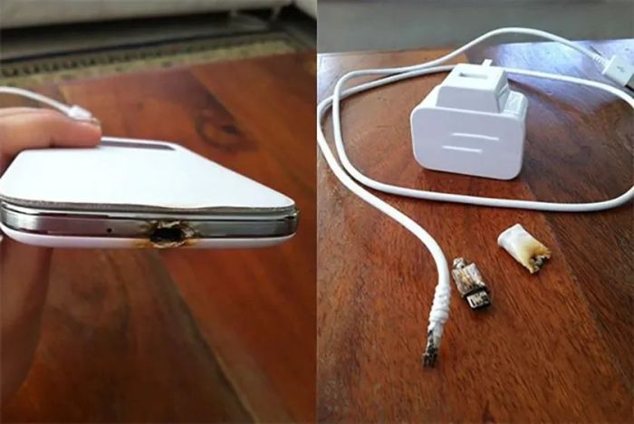 Oppo không nhận sạc vào pin