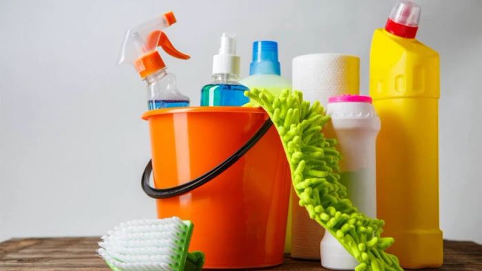 Sử dụng chất tẩy rửa dạng bột