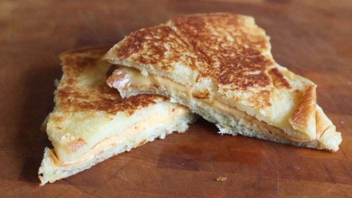 Replace bread with inside-out dinner rolls
