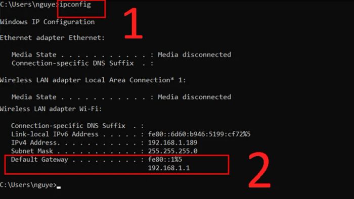 Khắc phục lỗi khi có nhiều modem trong cùng một hệ thống mạng.