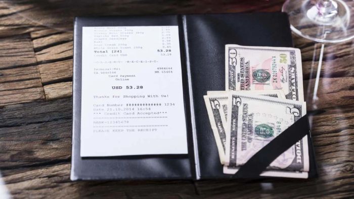Automatic gratuities are often hidden from view