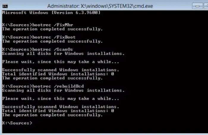 Sửa lỗi winload.exe missing trên Windows 10 bằng phương pháp startup repair