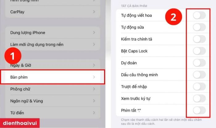 iOS 16 gặp lỗi đơ bàn phím