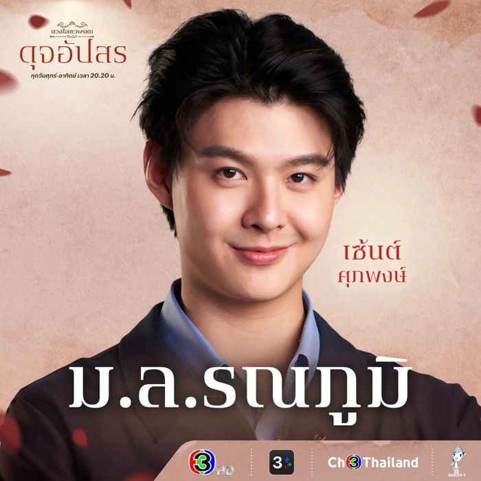 พบกับนักแสดงและตัวละครในละครชุด ดวงใจเทวพรหม ที่จะทำให้คุณรู้จัก ดุจอัปสร และบทบาทต่างๆ อย่างละเอียด