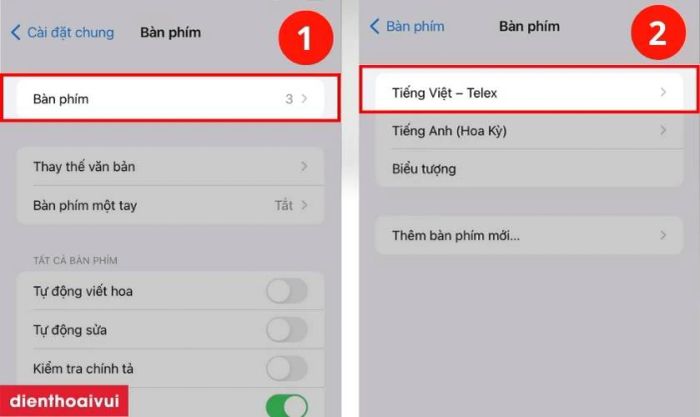 Lỗi bàn phím tiếng Việt trên iOS 16 và cách khắc phục